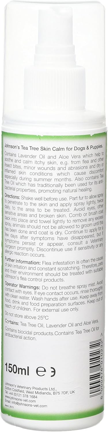 johnsons skin calm dog shampoo