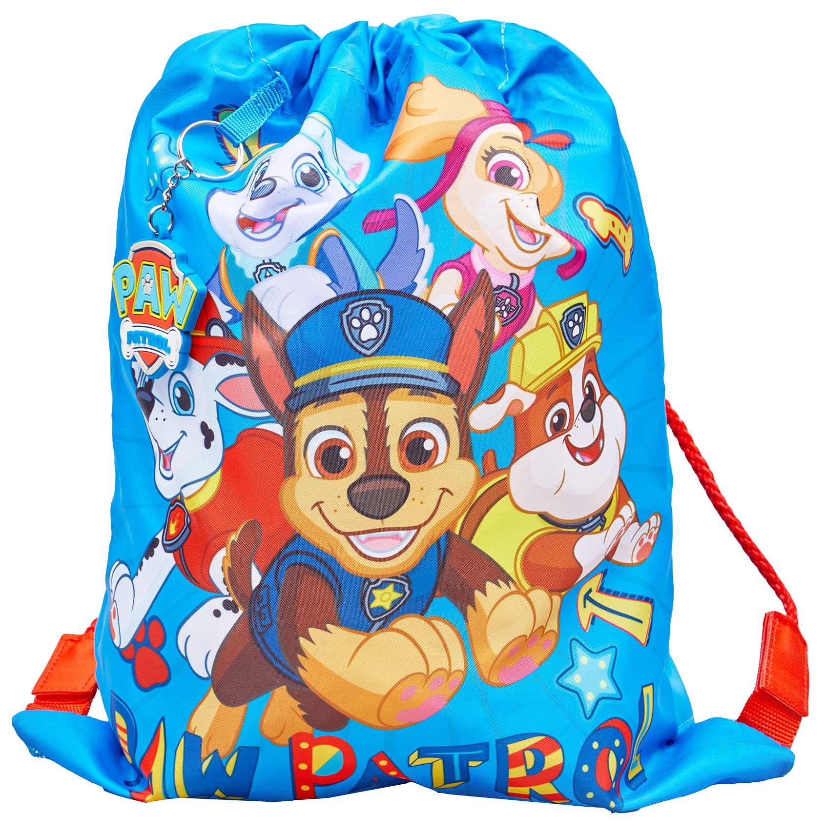 Paw Patrol Drawstring Gym PE Trainer Bag 42CM X 30CM Childrens