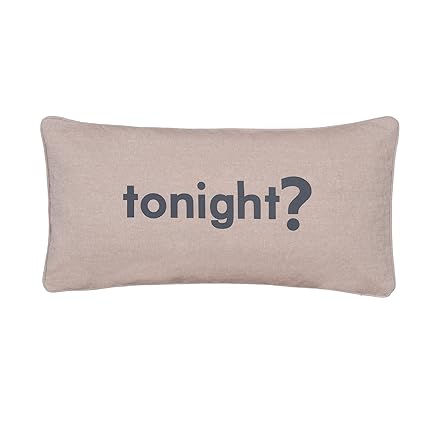 Tonight Not Tonight Pillow Amazon Co Uk Kitchen Home