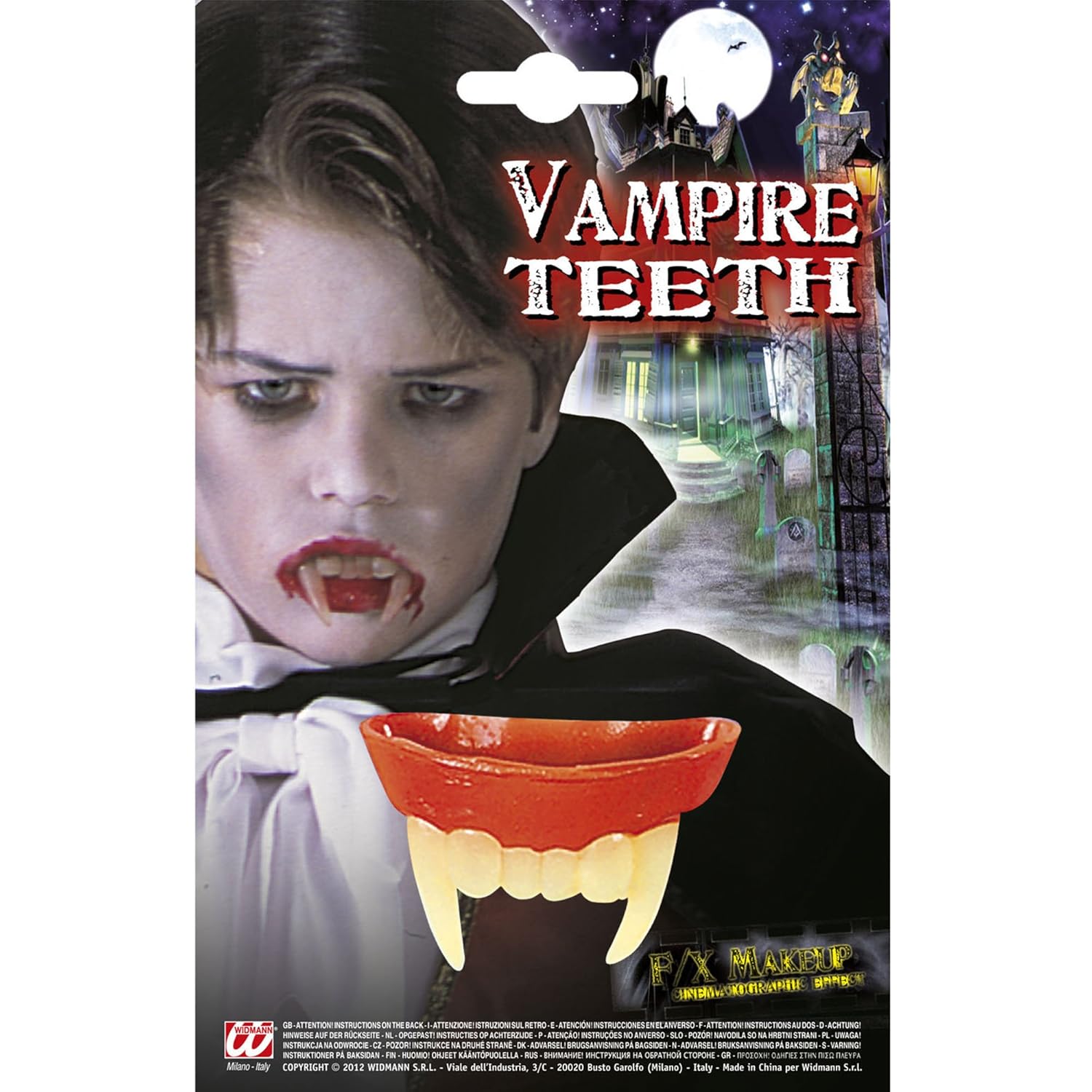 Vampire Teeth For Kids Accessory for Halloween Dracula Fancy Dress