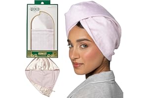 Conair Wicked Glinda Satin Hair Towel - Hair Towel wrap for Women - Gifts for her - Gift Sets - Scunci