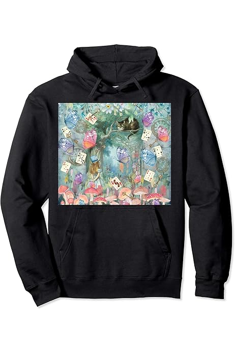 Amazon.com: Wonderland Starry Night - Alice In Wonderland Pullover 