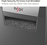 Rexel Momentum X308 Cross Cut Shredder 9-8 Sheets 80 gsm 15 L Bin view 3