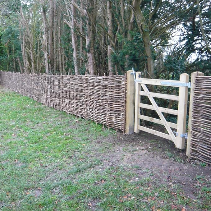 Cerex Hazel Hurdle Fence Panles Amazon.co.uk Garden & Outdoors