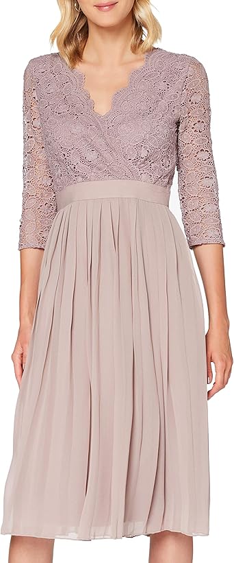 little mistress oyster pleat dress