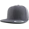 Armycrew Flexfit Oversize XXL Structured Blank Flatbill Snapback Cap