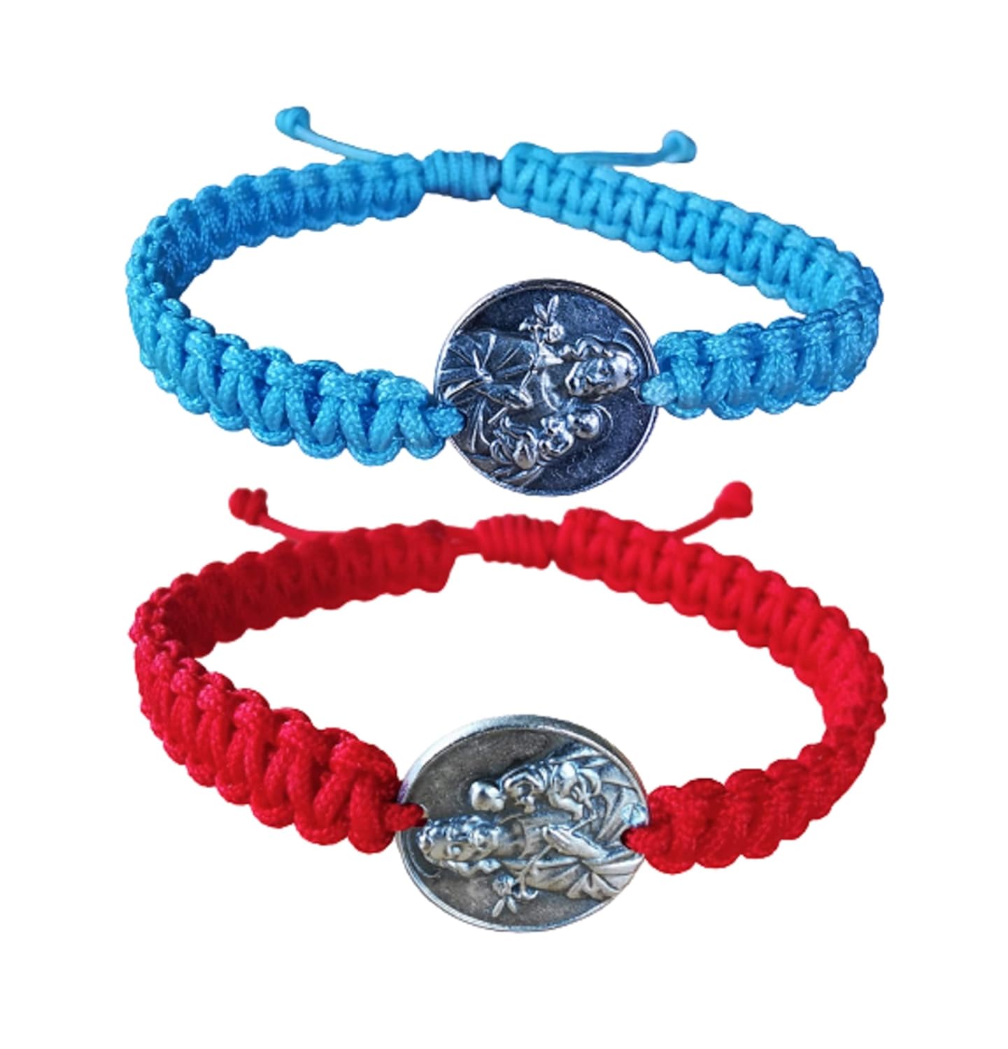 Adjustable St Joseph Bracelet Catholic Saint Medal Gift For Father Men Women Kids