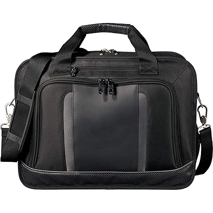 SMARTBUYER :Velocity 17 Computer Briefcase Traveling Bag(8250-06BK)