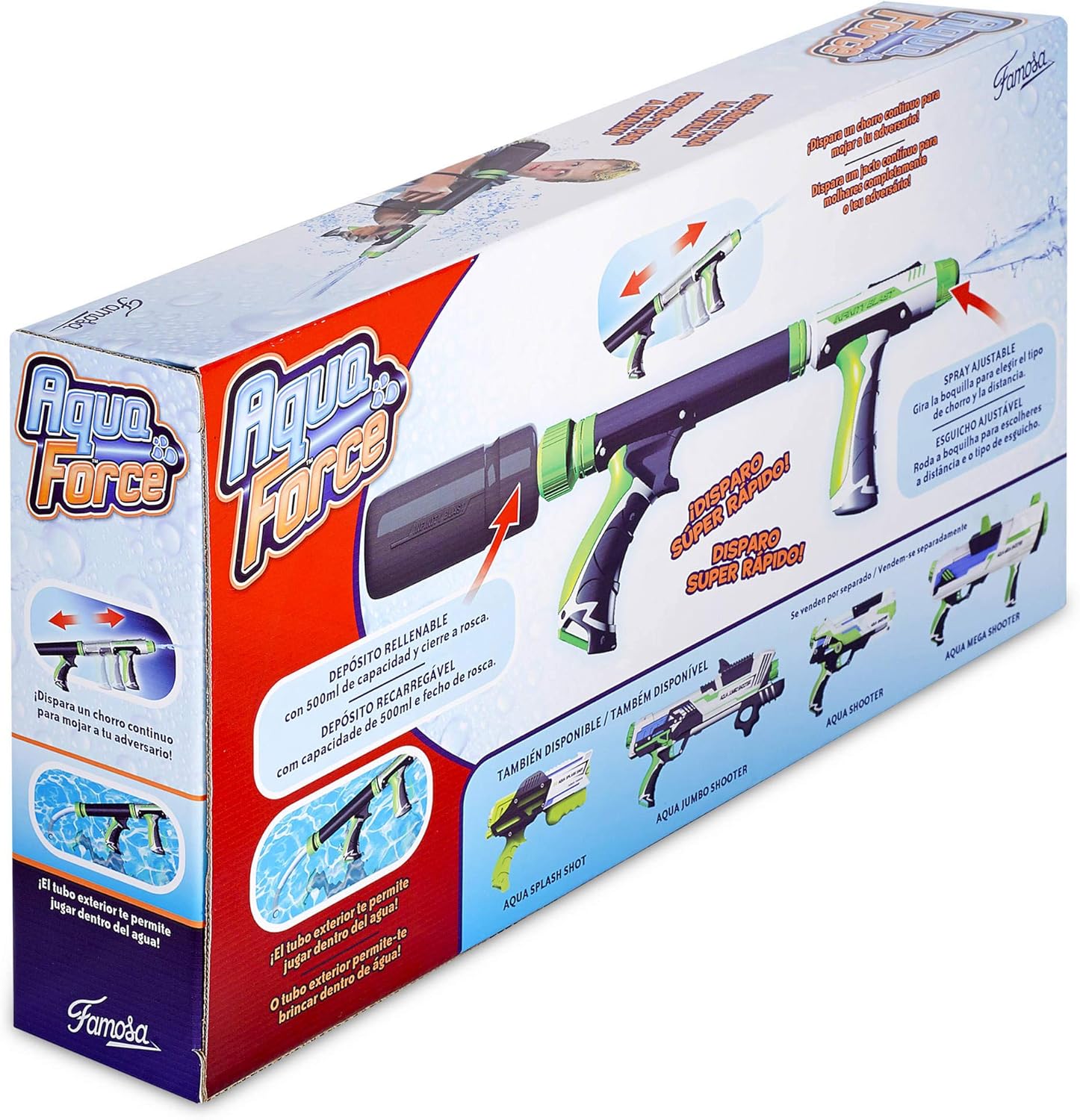 pistola de agua infinity