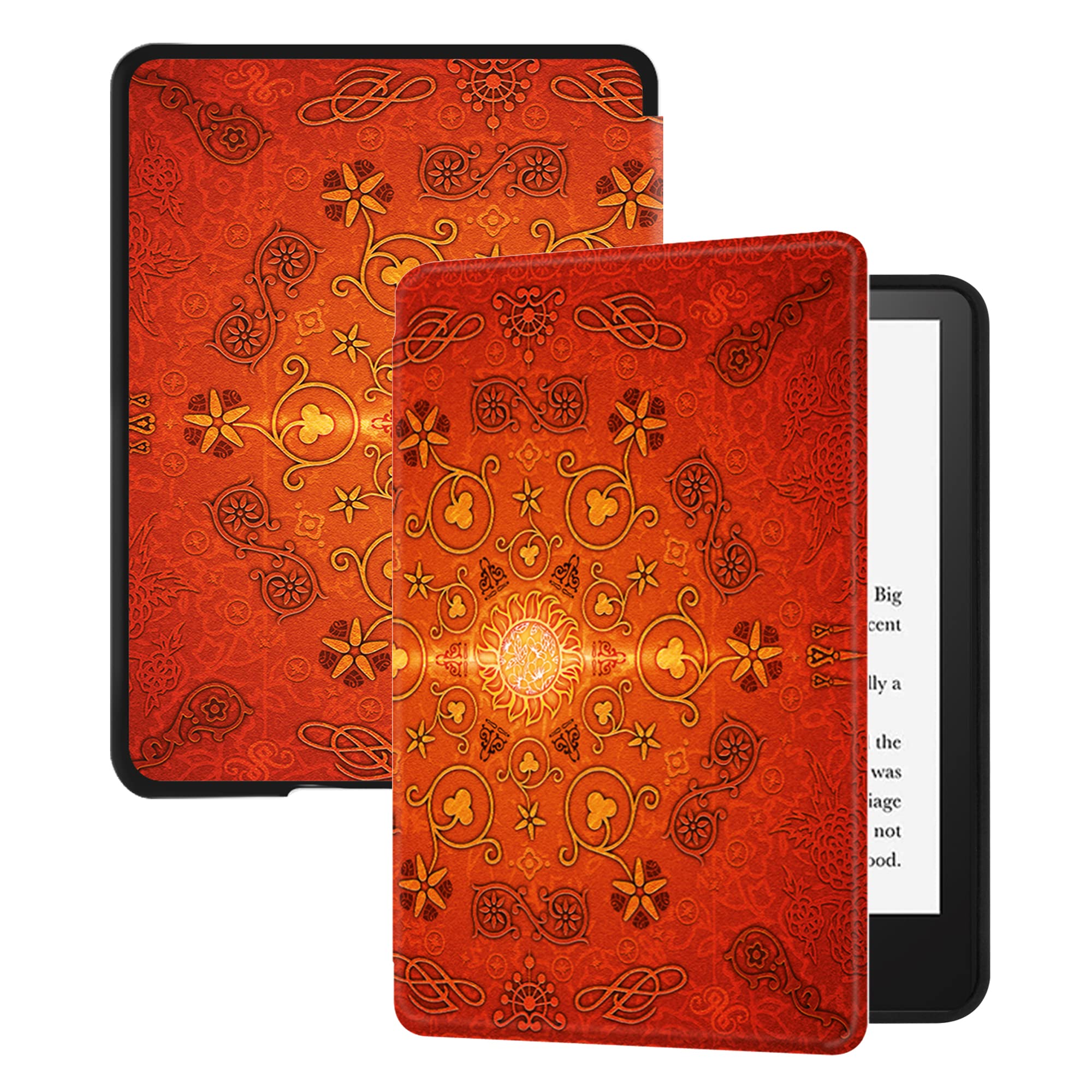 Huasiru Case for All-New Kindle Paperwhite with 6.8" Display (11th Gen-2021 Release Only - Will Not fit Prior Generation Kindle Devices) with Auto Wake/Sleep, Totem — image 1
