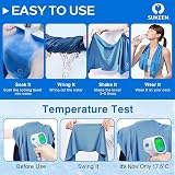 Sukeen Cooling Towel 40x12 Ice Towel Evaporative Sports Yoga Golf Gym view 3