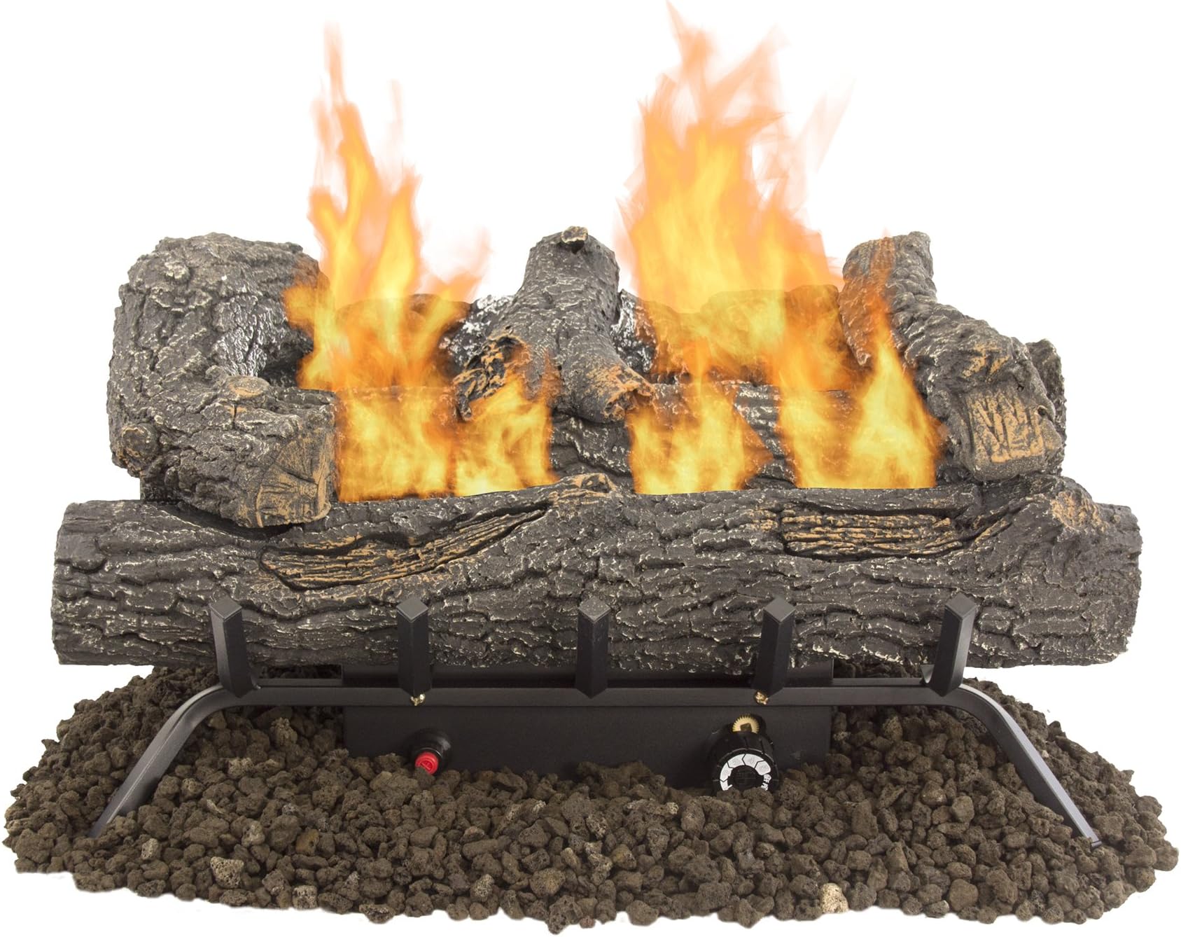 Pleasant Hearth VFL-SO24DT 24" Southern Oak Vent Free Gas Log Set 30,000 BTU's