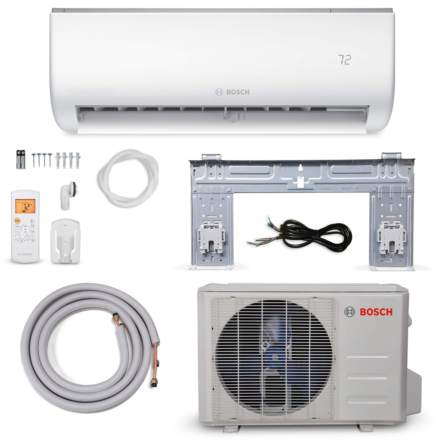 Bosch Thermotechnology UltraQuiet 18K BTU 230V Mini Split Air