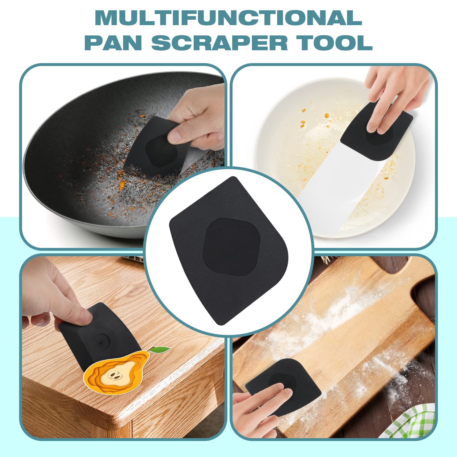 Cast Iron Scrubber Dish Scrub Brush 316 Cast Iron Cleaner Chainmail