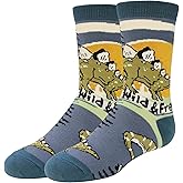 ooohyeah Kid's Novelty Cute Animals Crew Socks, Funny Crazy Silly Cool Casual Dress Socks for Boy and Girl, Size 1-5