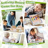 TMGOT Wooden Magnetic Maze Puzzle 4-7 Yr Old Boys Girls Educational Toy 20 Cards view 5