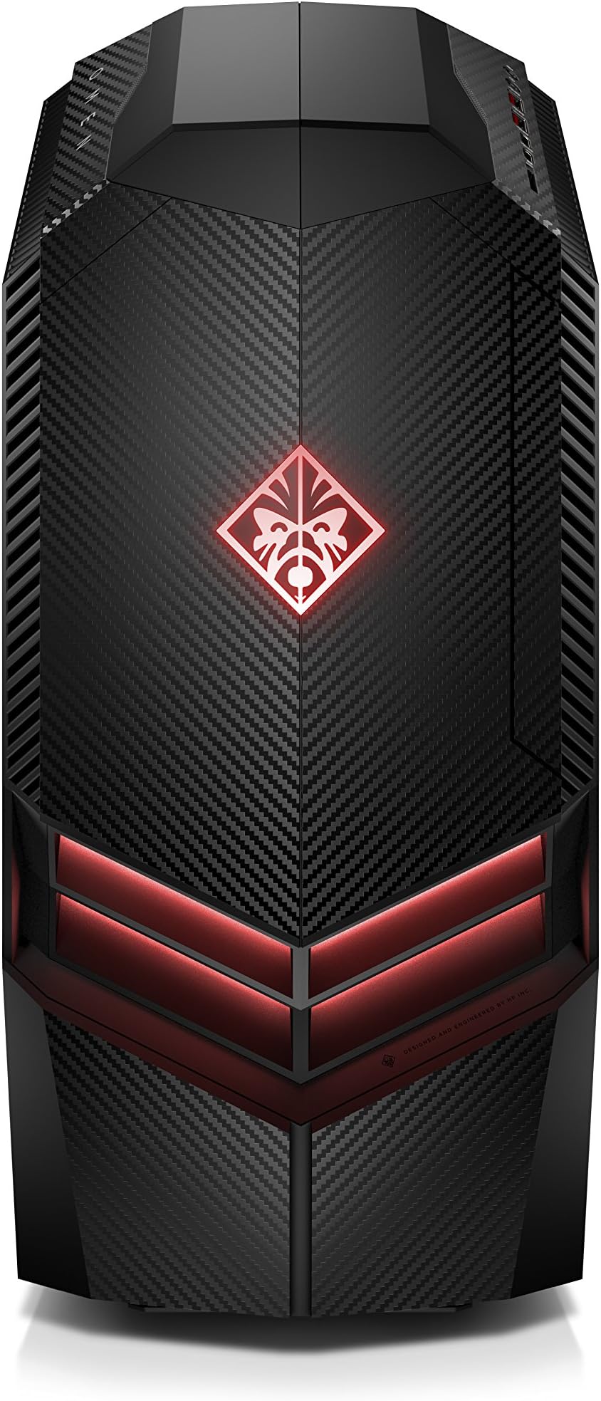 OMEN by HP Gaming Desktop Computer, AMD Ryzen 5 1400, AMD Radeon RX 580, 8GB RAM, 1TB Hard Drive, 256GB SSD, Windows 10 (880-020, Black)