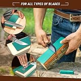 BeaverCraft Leather Strop for Knife Sharpening Stropping Kit Polishing Compound view 3