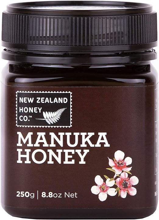 New Zealand Honey Co. Raw Manuka Honey, MG0 80+, 250g Amazon.ca Grocery
