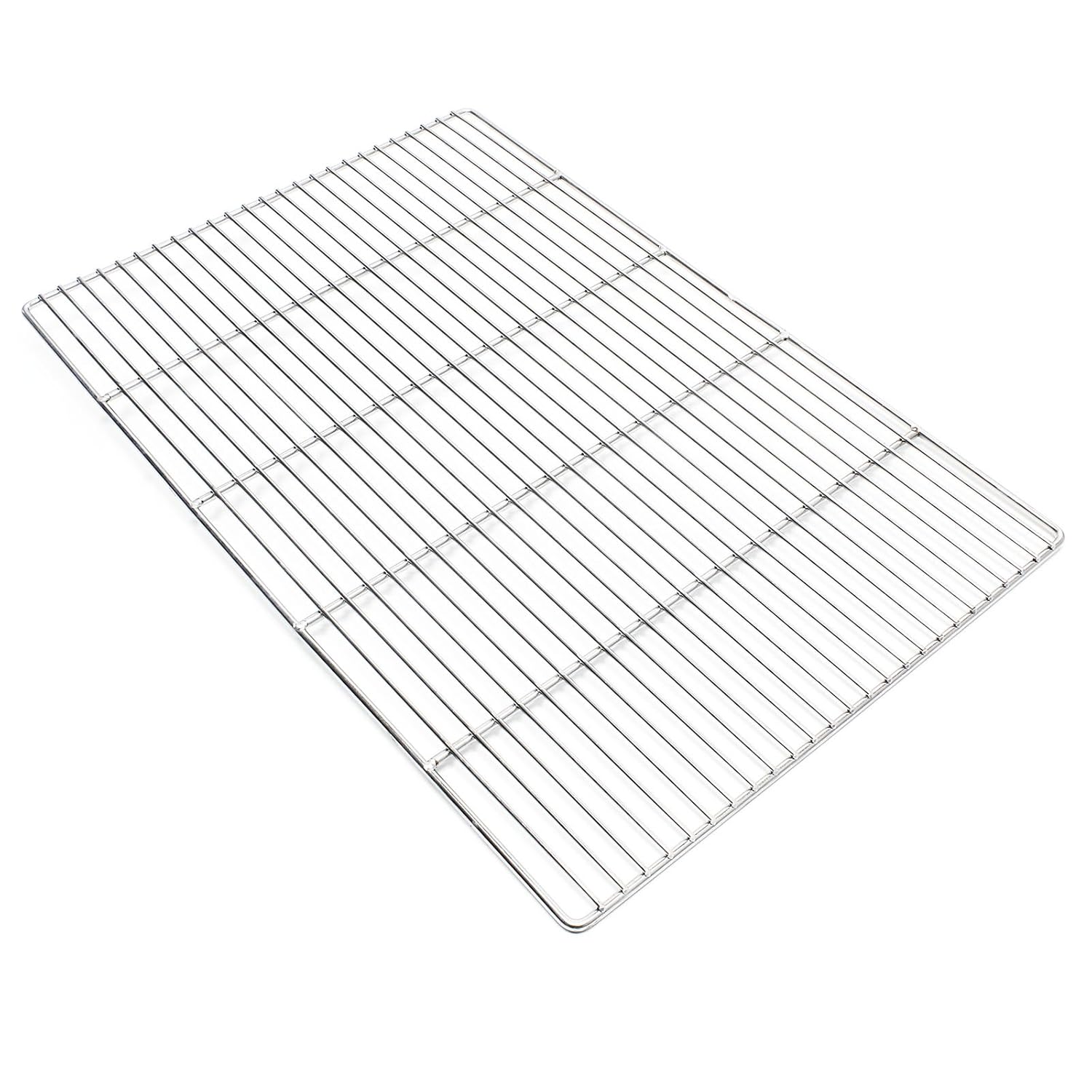 Wiltec Stainless steel Barbecue grate rectangular 60 x 40 cm rust free
