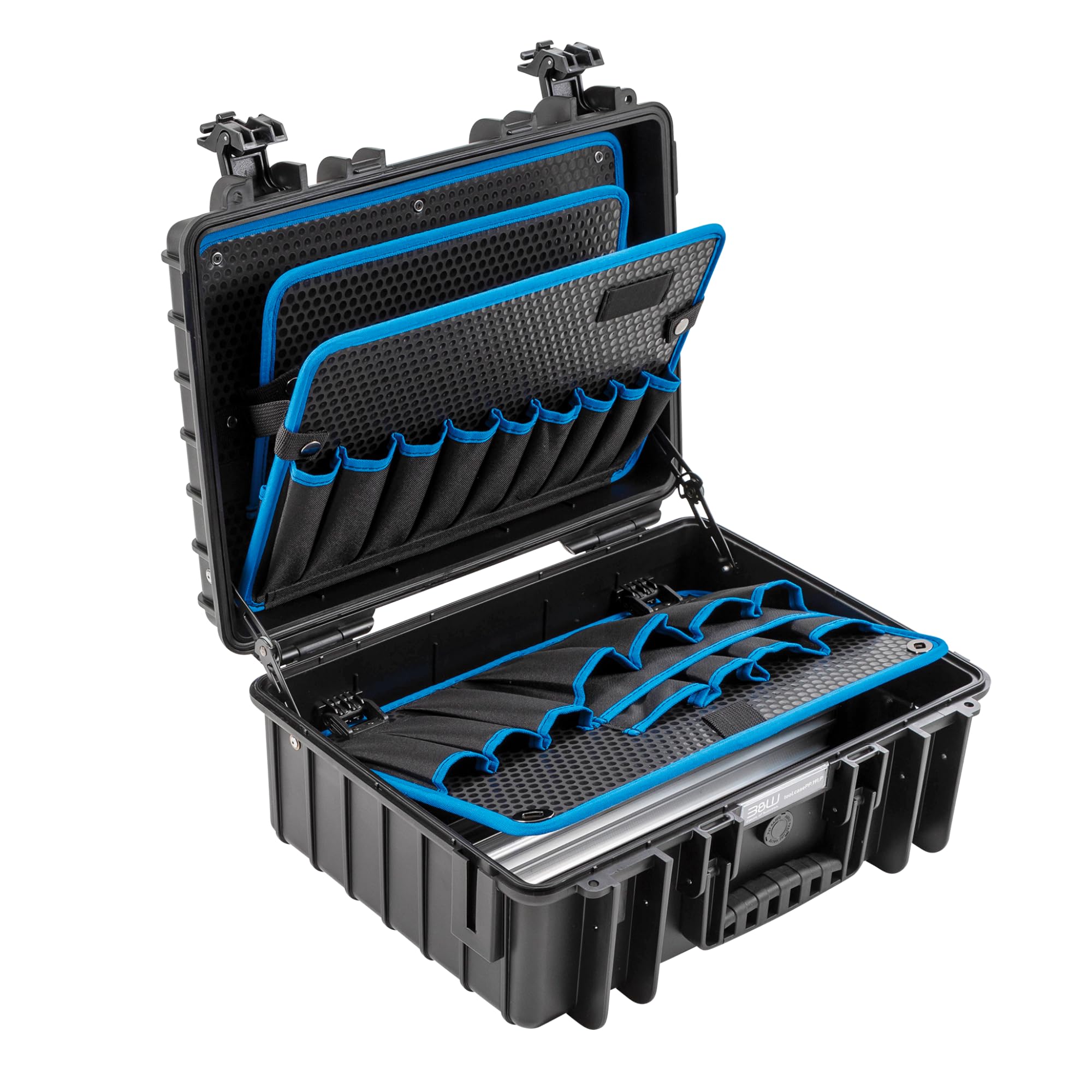 B&W JET 5000 tool case with tool pockets (PP case, volume 19.1 l, 41.6 x 28.7 x 16 cm inner) 117.17/P, tools not included