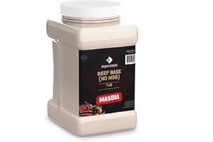 Dependable Food Beef Soup Base - Beef Flavor Consommé | 15 Oz. Resealable Jar | No MSG, Gluten Free, Kosher | Perfect for Soups, Stocks, and Broths