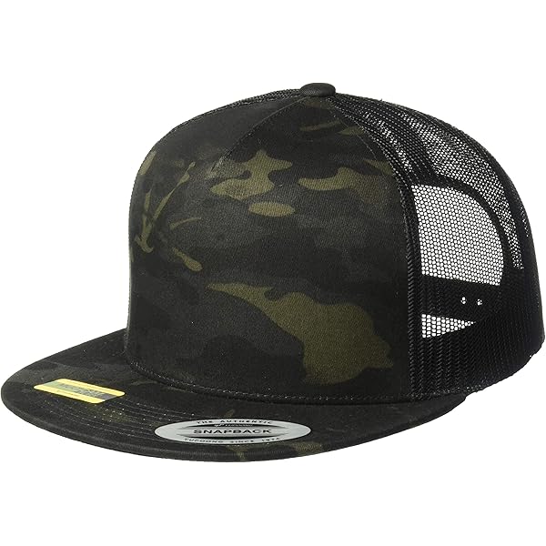 Casquette camionneur en filet Flexfit kaki olive - Achat vente pas cher