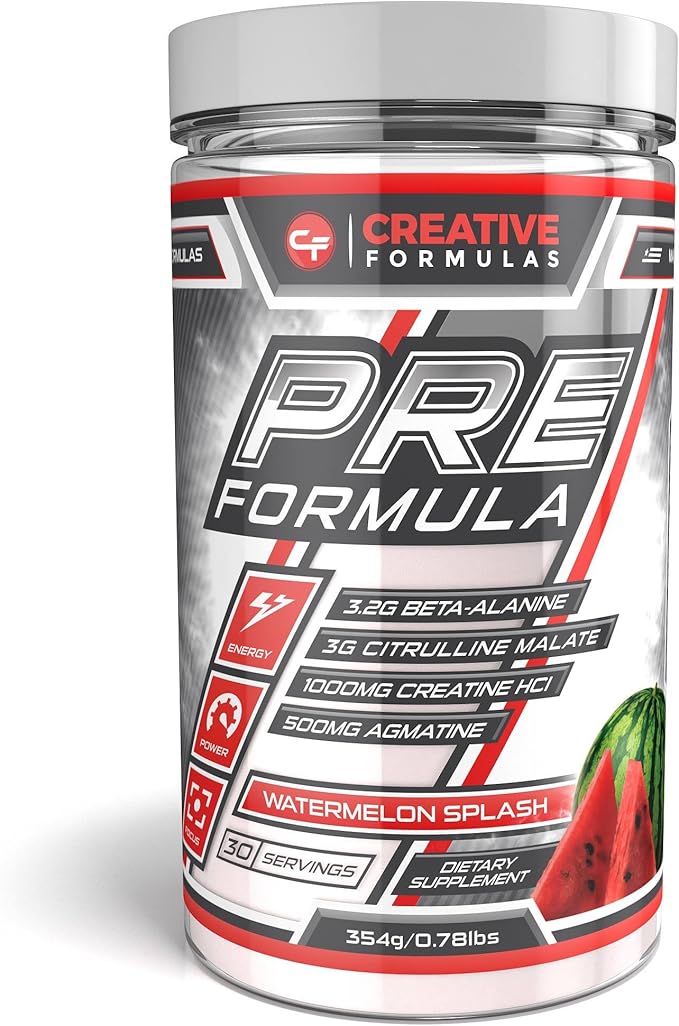 Creative Formulas Pre Workout Supplement Non