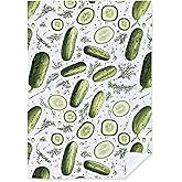 JFFTLL Pickle Gifts Kitchen Towels, Pickle Decor Hand Towels for Kitchen, 16x24 Inch