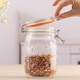 Kilner 1 Litre Clip Top Jar Airtight Glass Storage for Food & Preserving view 3
