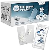 Medpride Pill Crusher Pouches ââ‚¬â€œ Pack of 1000 Disposable Medicine Crushers ââ‚¬â€œ Medical Grade Clear Tablet Crushing B