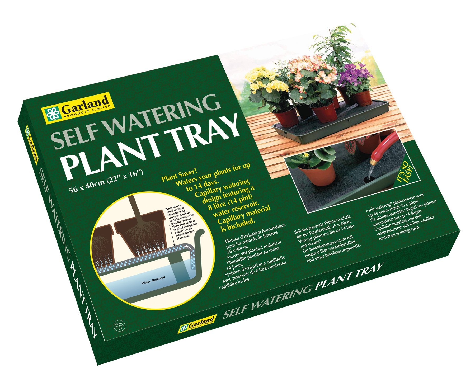 Garland Large Self-Watering Plant Tray