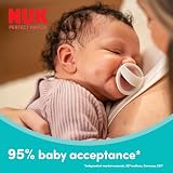 NUK Perfect Match Baby Dummies 0-6 Months 2 Count Red Beige view 3