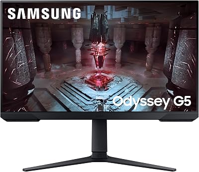 Samsung Odyssey LS27CG510EUXXU 27" QHD 165Hz 1ms Gaming Monitor HDR10 FreeSync