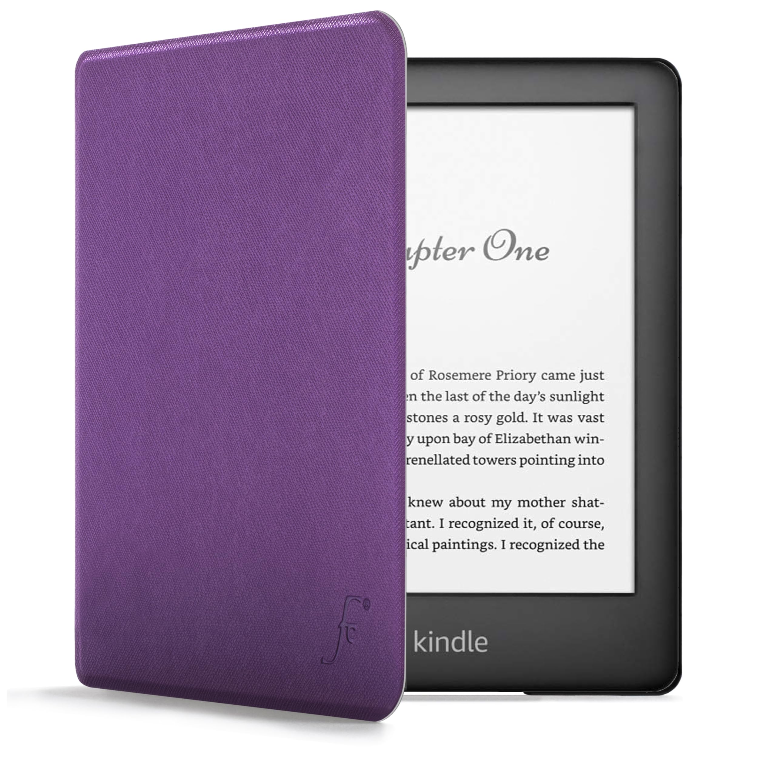Forefront Cases Case for Amazon Kindle 6" (10th Generation - 2019 Model) - Purple - Slim, Light & Protective, Smart Auto Sleep-Wake Function Cover for Kindle 6"