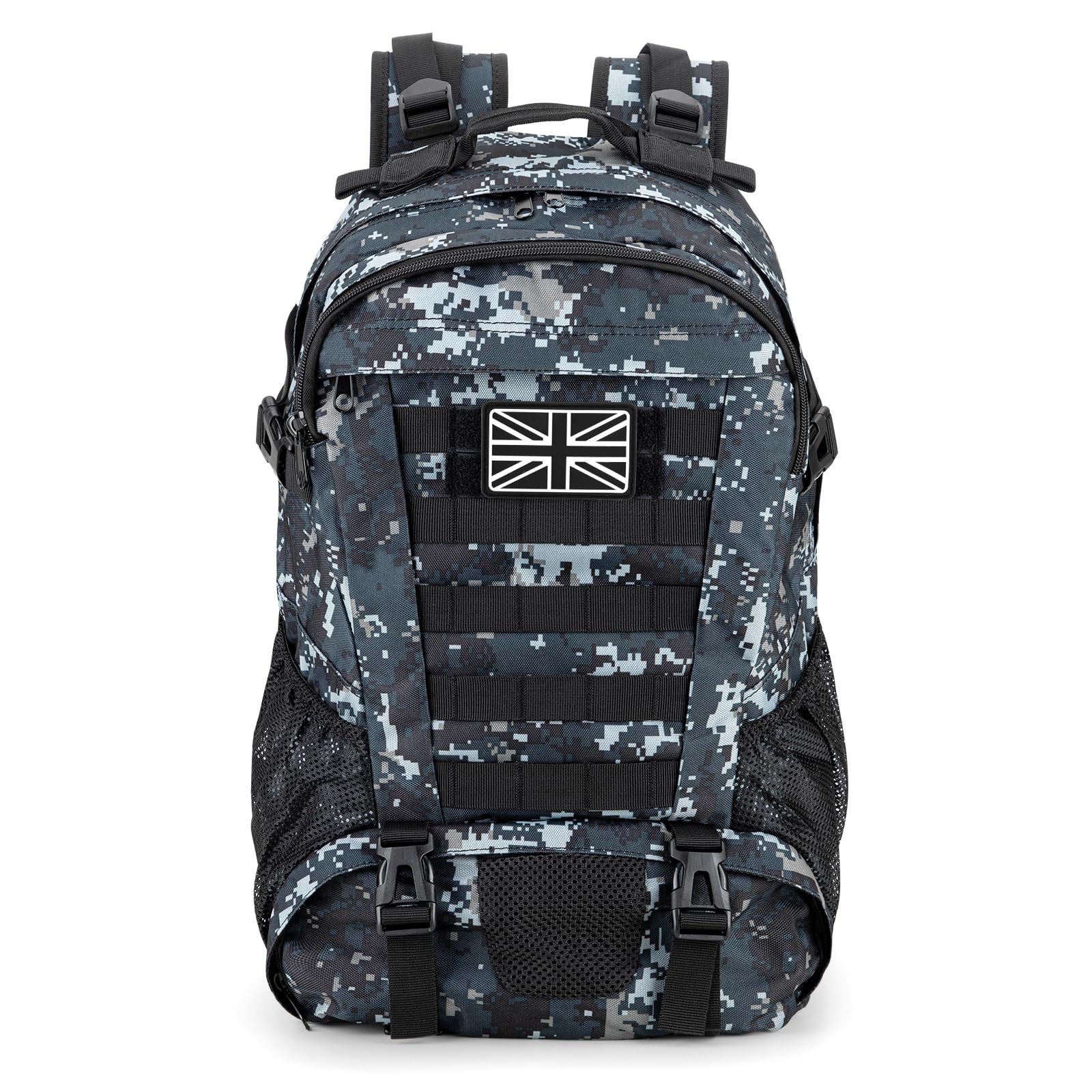 Jueachy Military Tactical Backpack 30L Army Assult Camouflage Hunting Rucksack Molle 3 Day Large Rucking Backpack for Outdoor Sports Trekking Hiking Travel Camping