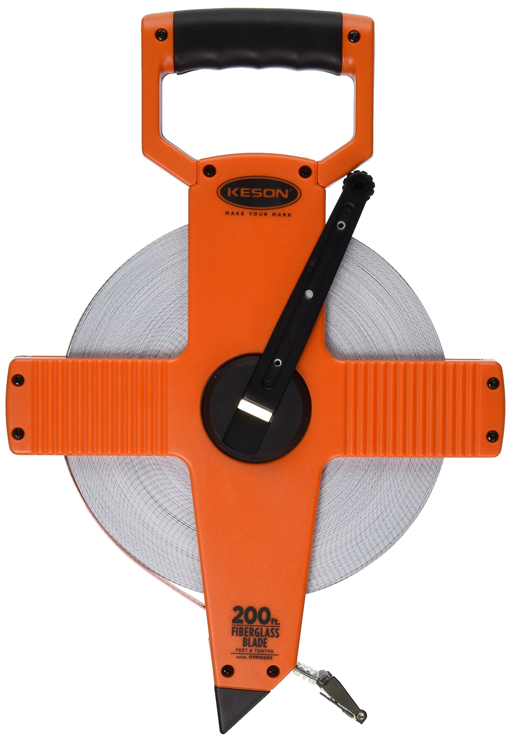 Keson OTR10200 Open Reel Fiberglass Tape Measure Reel (Graduations 1/