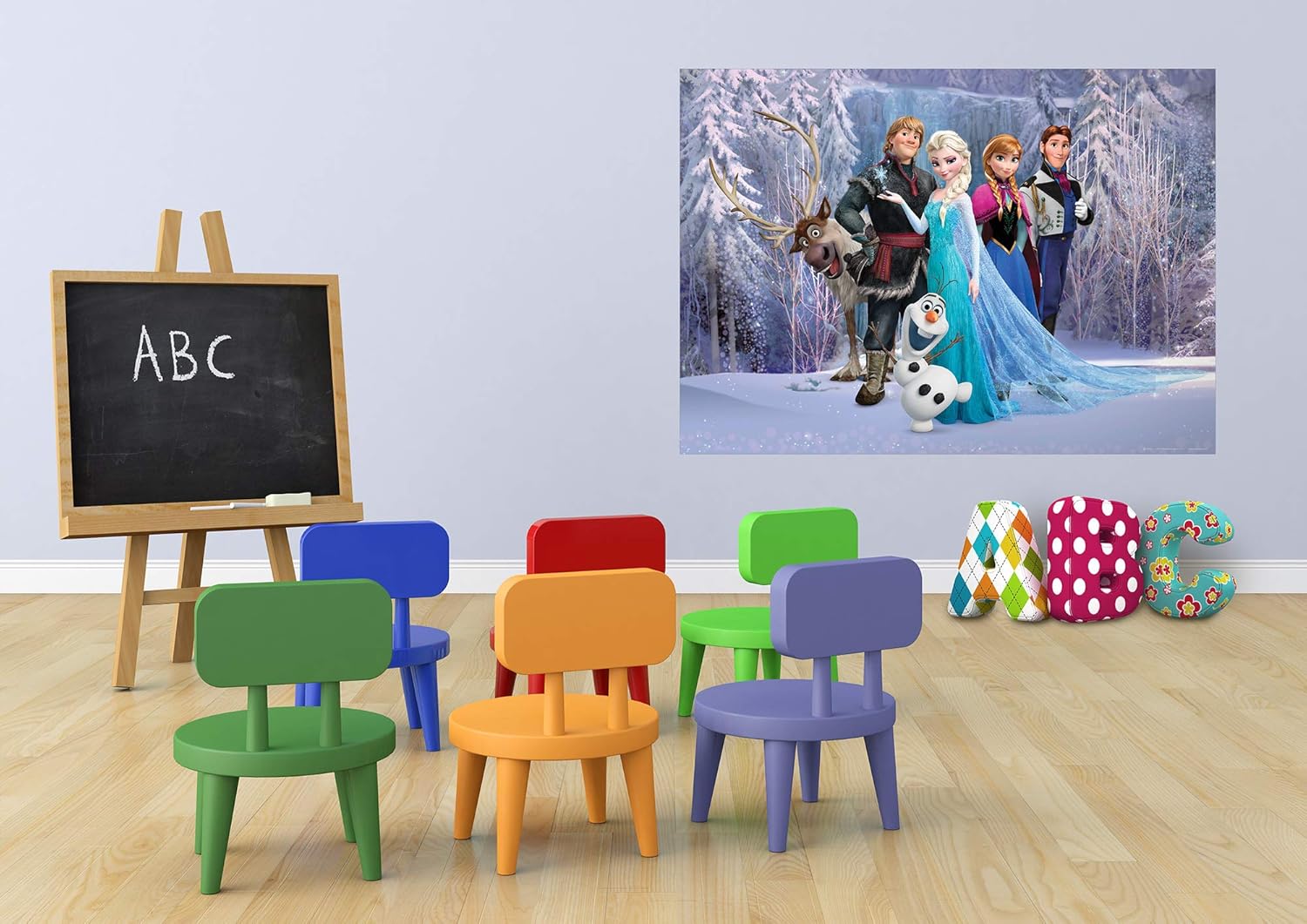 Disney AG Design Non-Woven Kids Frozen Giant Wall Poster, FTDNM 5227, Multi-Colour, 160 x 110 cm - Image 3