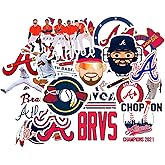 25 PCS of American Baseball Stickers for Water Bottle, Laptop, Bicycle, Computer, Motorcycle, Travel Case, Car Decal Decoration Sticker
