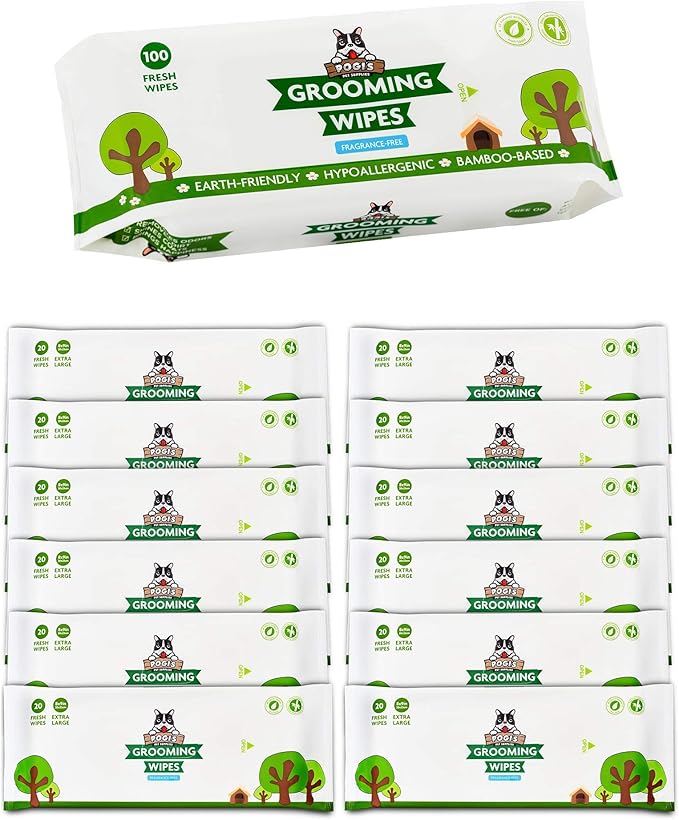 pogi's grooming wipes