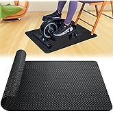 TOBWOLF Upgraded Double-Sided Non-Slip Workout Mat for Under Desk Elliptical, Exercise Mat for Ellipse Leg Exerciser as Seen on TV, Anti-Slip Mat Suitable for Leg Exerciser While Sitting for Seniors