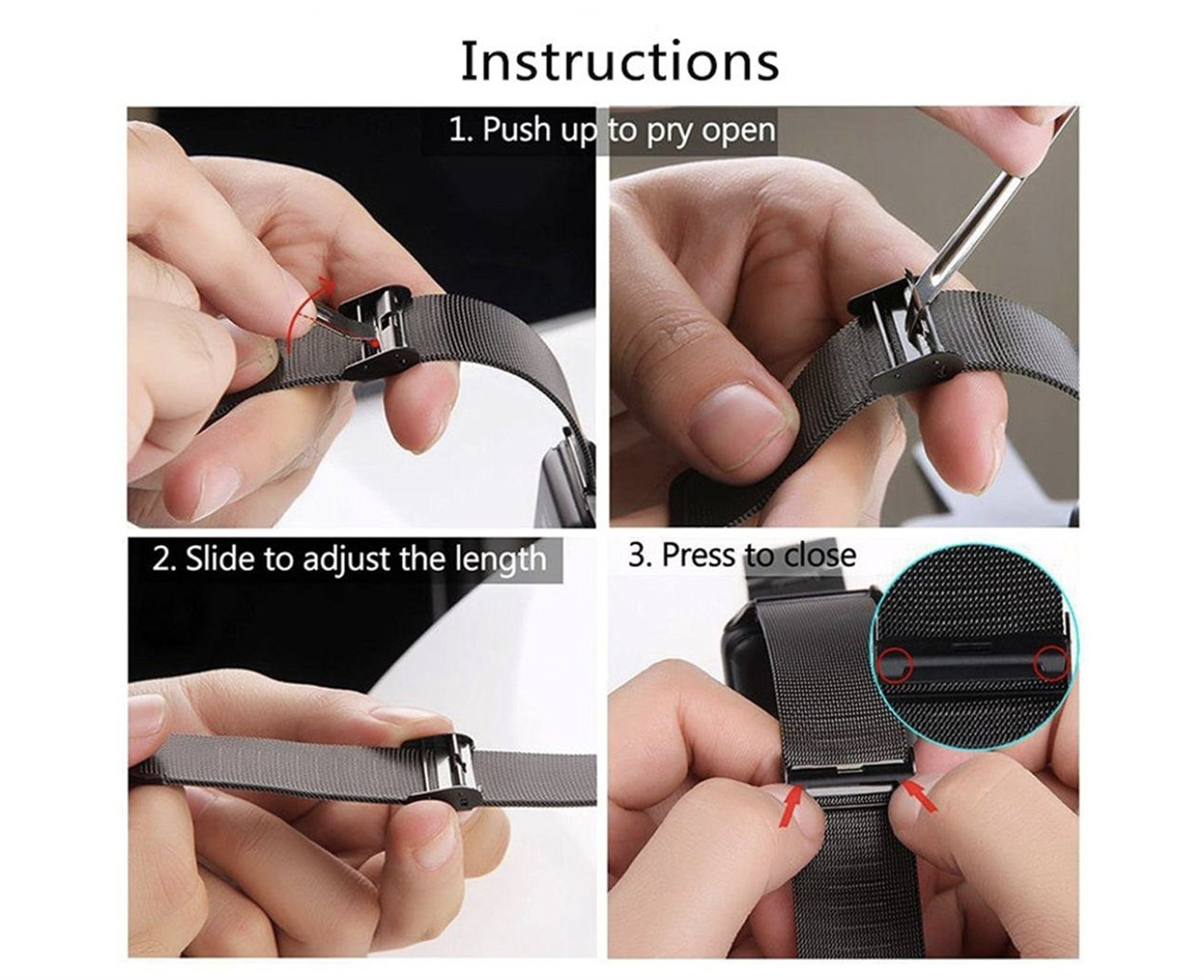 Smart Watch for Andorid,HongTu Stainless Steel Wristwatch Fitness Watch with Camera/SIM Card Slot Call SMS Remind Sleep Monitor Pedometer Support SIM TF Card for iOS and Android