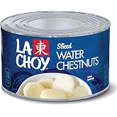 La Choy Sliced Water Chestnuts, 8 Ounce, 12 Pack | 0g added sugar; adds fresh crunch and texture to soups, salads, stir-fries and asian-inspired meals