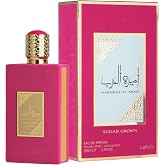 Lattafa Ameerat Al Arab Sugar Crown Eau de Parfum Spray for Women, 100ml / 3.4 fl oz &ndash; Long Lasting Sweet Floral Fruity Fragrance