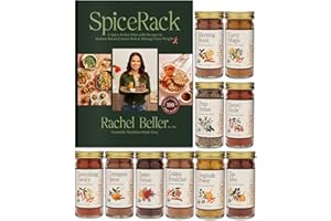 RACHEL BELLER'S POWER PANTRY SpiceRack Book Bundle: a nutrition plan + 100 recipes for optimal health and weight management + 10 organic spice blends