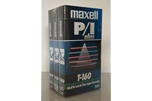 Maxell T-160 Professional-Video Tape 160 MIN 1PK (213011)