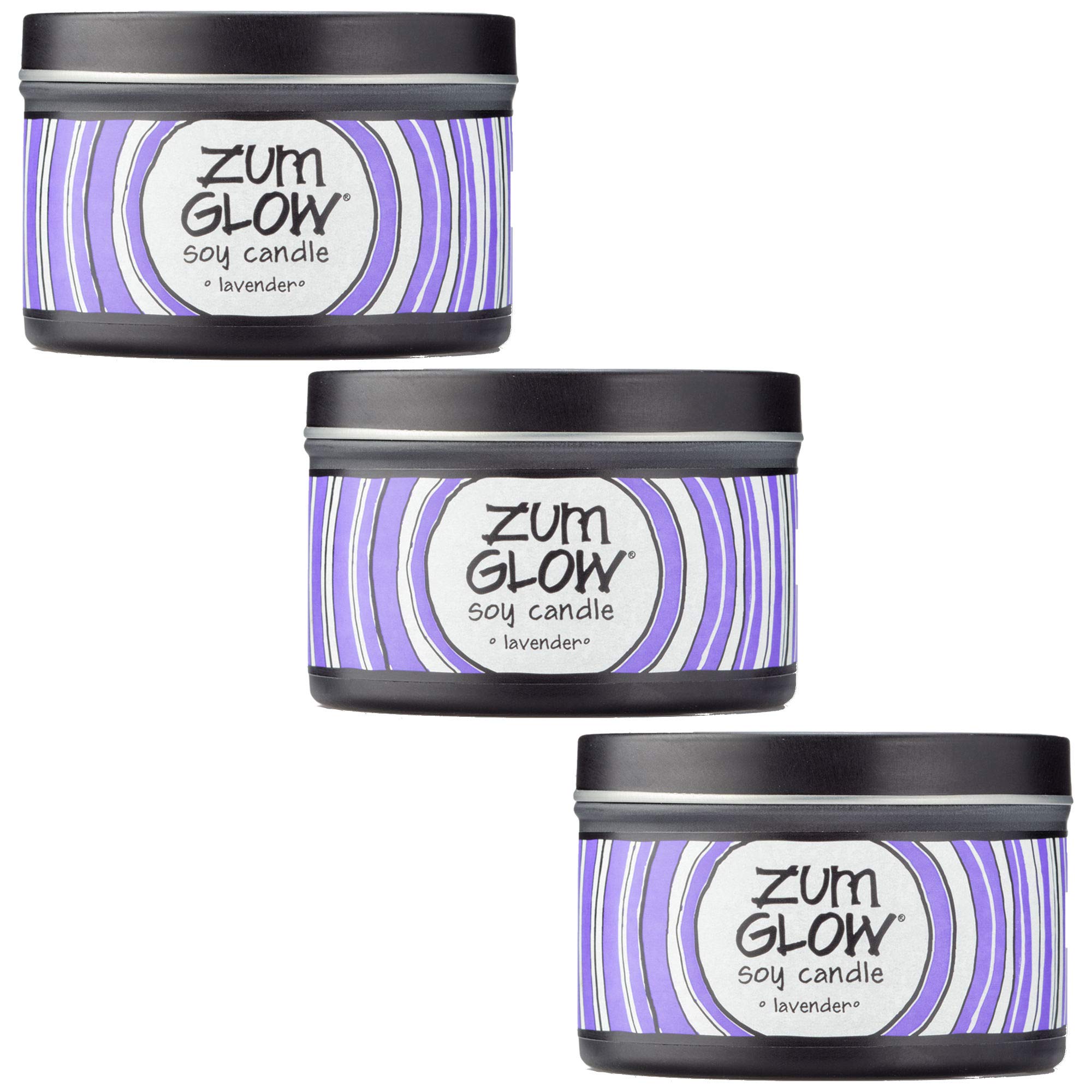 Indigo Wild Frankincense & Myrrh Zum Glow Soy Aromatherapy Candles, 7oz. 3 Pack