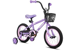 KEANO Cervine 14 16 20 Inch Kids Bike for Boys Girls Ages 3-10 Years, 14 16 Inch Toddler BMX Bikes with Training Wheels and Basket, 20 in Children Bicycles with Kickstand