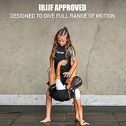 Elite Sports Kids Jiu Jitsu BJJ Rash Guard, Short