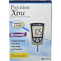 DSS Precision Xtra Blood Glucose Meter Kit, Results in 5 seconds